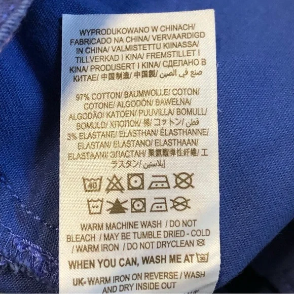 Boden Blue Twill Cargo Shorts With Pink Animal Print Belt Tie Size 13Y - Picture 9 of 9